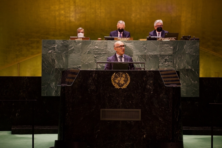 CTBTO Executive Secretary Robert Floyd delivers statement at NPT Review Conference